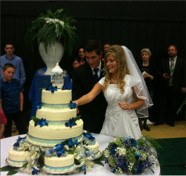 Chad And Erin Wedding Cake Chad And Erin Wedding Cake