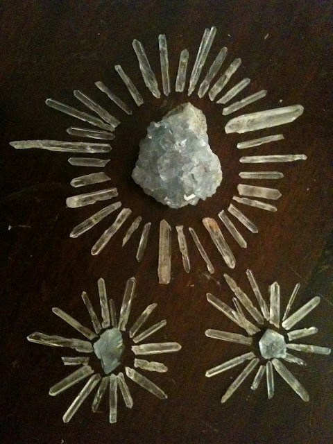 crystal quartz gemstone Gemstones shards shard crystal collection gem collection crystal formation