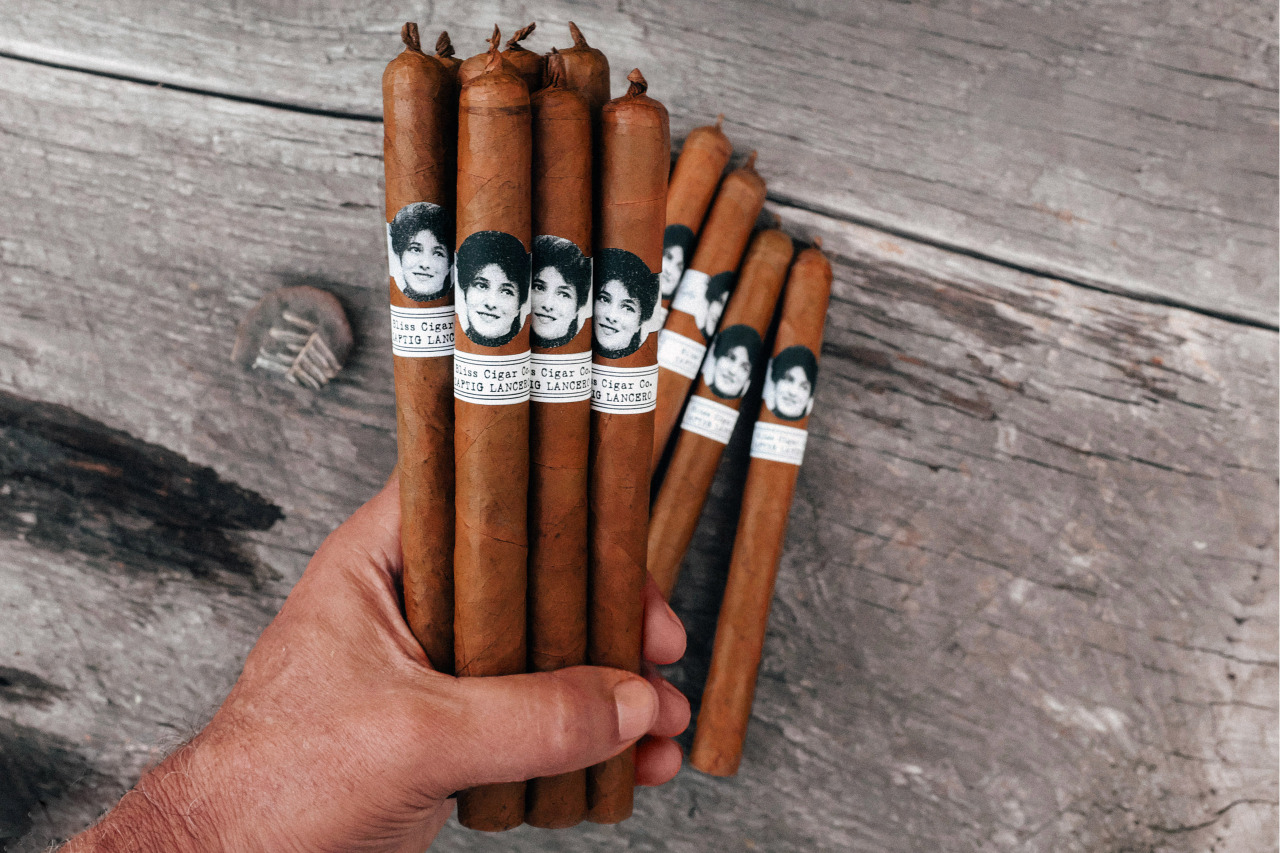 Bliss “Zaftig” Lancero Cigars.