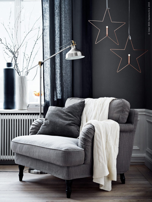 grey winter mood (via Livet Hemma – IKEA)