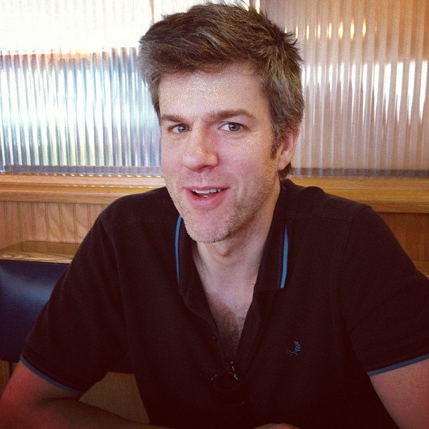 <b>David Rees</b> at the diner: “This is a good room, right? Yeah - tumblr_mhykbu2C2V1r2luwko1_1280