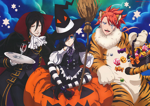 Resultado de imagem para imagens de halloween animes garotos