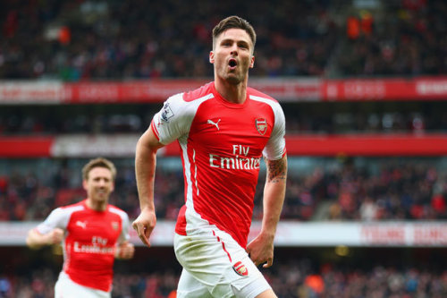 <p><b>Arsenal News. ARSENE WENGER</b> insists Olivier Giroud has become an ‘animal’ at Arsenal.</p><p>The French striker, 28, faces league leaders Chelsea today with Wenger hailing his physical transformation over recent months.<br/></p><p><b><a href="http://www.thegunners247.uk/arsene-wenger-four.php" target="_blank">Full Story</a></b><br/></p>