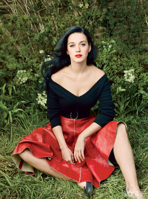 Katy Perry for Vogue US July 2013 Photographed by Annie Leibovitz