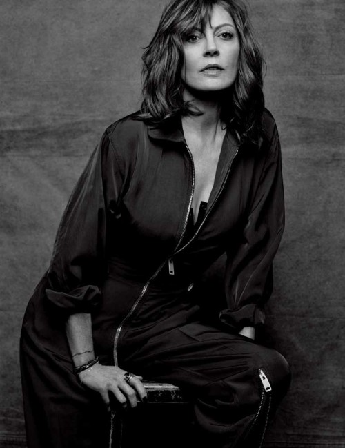 Susan Sarandon, photographed by Craig McDean for INTERVIEW, April 2016.