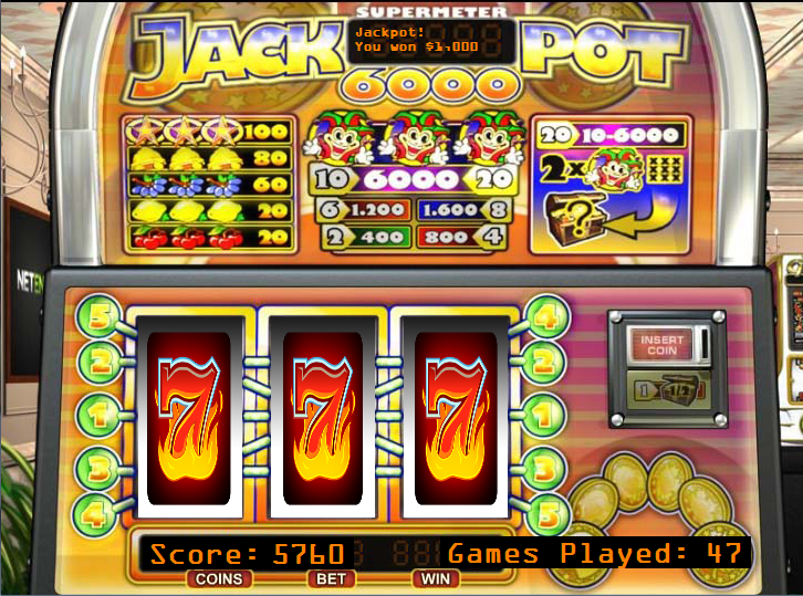 Some quick tests for a Jackpot game I am coding..