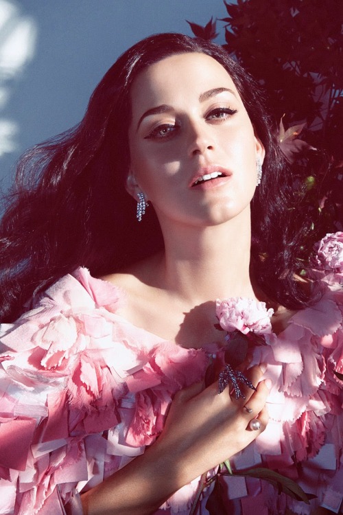 Katy Perry for Harper’s Bazaar US October 2014 photographed by Camilla Akrans