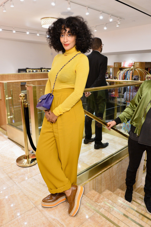 Tracee Ellis Ross attends the opening of What Goes Around Comes Around on October 13, 2016 in Beverly Hills, California.