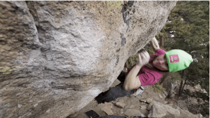 www.boulderingonline.pl Rock climbing and bouldering pictures and news astallasnature: climbinggifs: Angie Payne on Koyaanisqatsi...