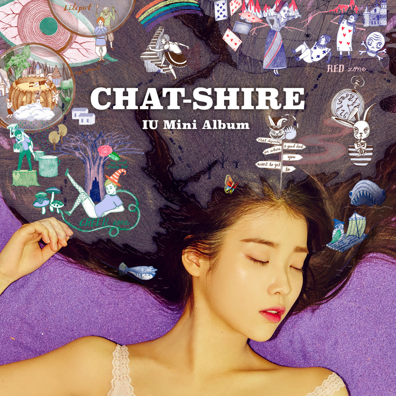 IU CHAT-SHIRE Album Cover