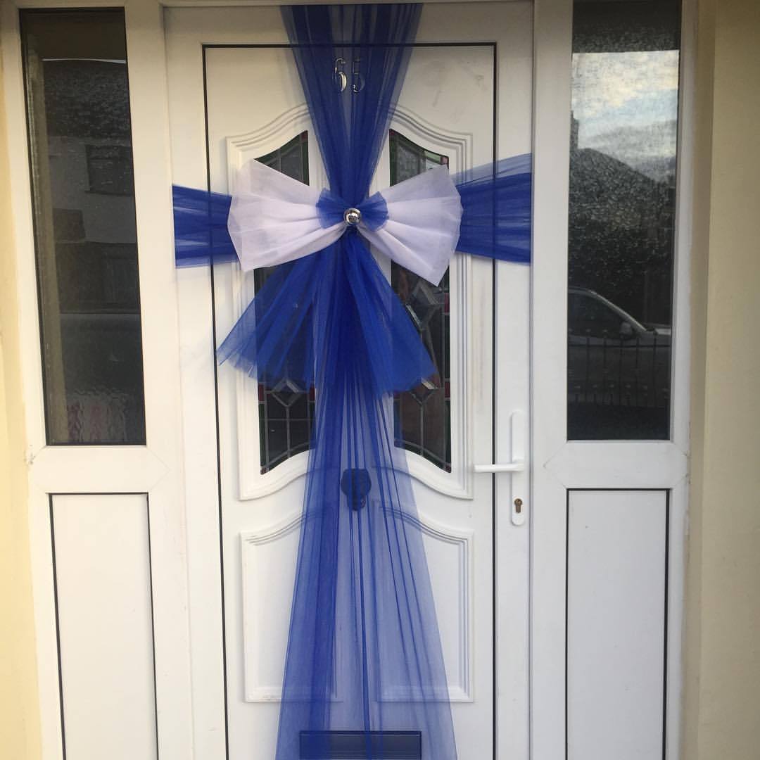 welcome to victoria delights blue white door bow welcome to victoria delights blue white door bow