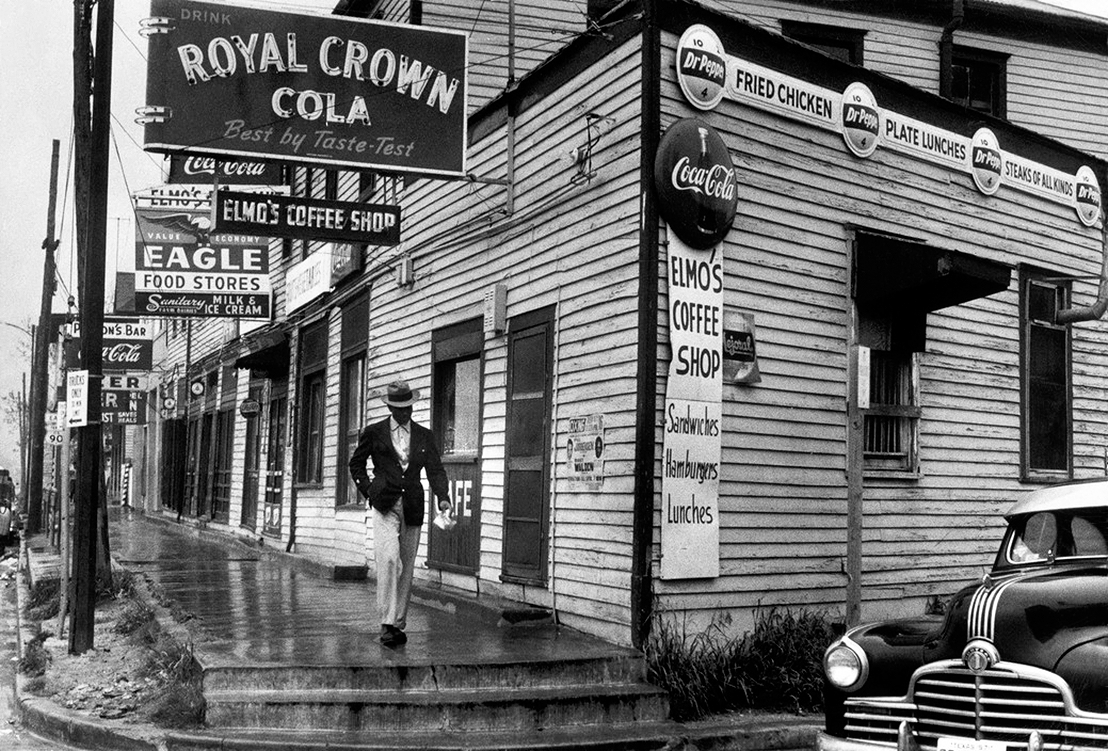 Preston Avenue, Houston, Texas U.S.A. - 1957 - Photograph by Henri Cartier-Bresson