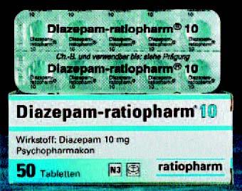 Diazepam 10 Mg 50 Tabletten