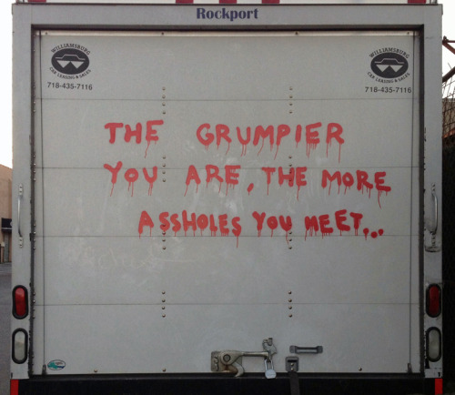 thcrstlshp:
“New by Banksy: Alternative New York bumper slogan spotted close to Sunset Park
”
