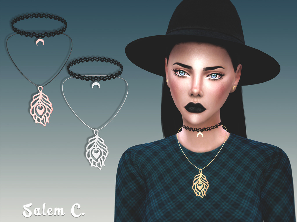 Plume Necklace (TS4)• standalone• 10 swatches• mesh by meDOWNLOAD (Simfileshare)DOWNLOAD (TSR)