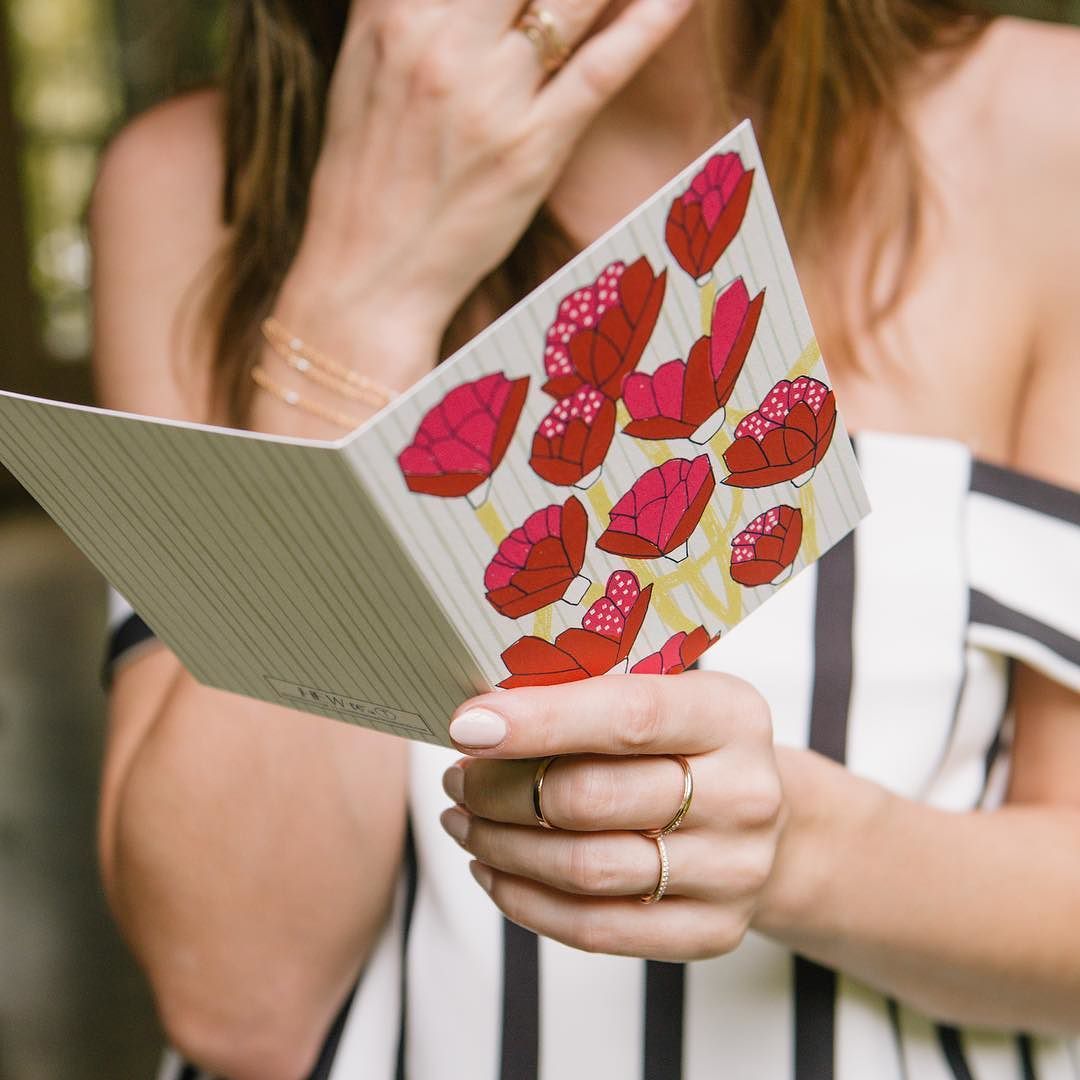 Our Wldflwr cards are beautiful custom designed cards for any loved one! Shop the home products on our website today! {link in bio} http://ift.tt/2d5X8St