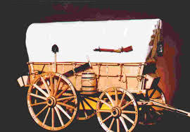 <p>The Great Migration West</p><p>All types of people migrated to Western Canada in covered wagons pulled by oxen or horses. Covered wagons were often called prairie schooners. A schooner is a boat, and when the prairie grass was very tall, the covered wagon looked like a boat sailing across the grassy plains. </p><p>They came from Eastern Canada, Europe and the United States. Farmers looking for new land, storekeepers to set up new shops. Carpenters, bakers, blacksmiths, missionaries, shoemakers, artists, lawyers, doctors, and teachers to start a new life. </p><p>Families packed their wagons with only the items necessary for the five or six month journey. When it rained, the ground turned muddy and everything sank. When the ground was dry, the wagons kicked up a lot of dust. The dust would get into the eyes of the pioneers and the animals, and the wagons would have to stop because the trail could not be seen in the dust.</p><p>On a good day a covered wagon would travel about 15 miles. On a rainy day, the distance travelled might only be 1 mile. Children did not attend formal school, but while they were on the journey they were constantly learning about flowers, animals, how to fix broken items, how to cook outdoors, and learning how to look after the animals. If a child was born during the journey, wagons would stop for only one day, then carry on. During the journey, some people became ill with cholera, malaria, high fevers, aches, and pains. Some people died and were buried along the trail with a crude grave marker to mark the site.</p><p>Travelling west by covered wagon sounds romantic and adventurous, which it was, but it was also difficult and dangerous. This is part of the story, for more of the story, visit the Grain Academy & Museum. </p>