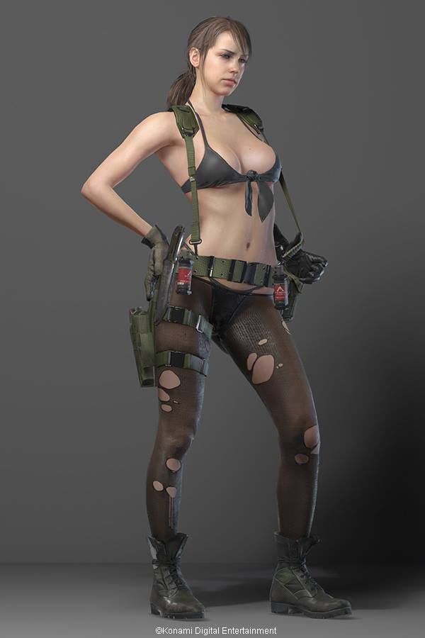 Metal gear solid 5 quiet duschen