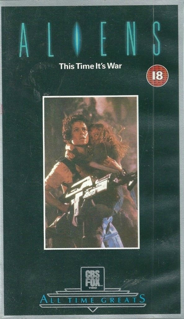 <p><a href="http://www.simplyeighties.com/80s-horror-movies.php#.VjUJ7PnhDIV">80s Horror Classics</a> - <b>Aliens</b> (1986) VHS</p>