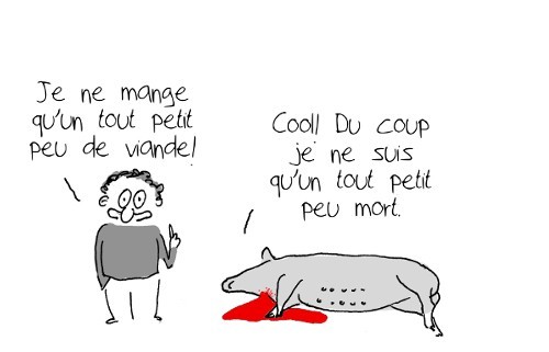 Le jour où je suis devenue végétarienne / Monkey Dose