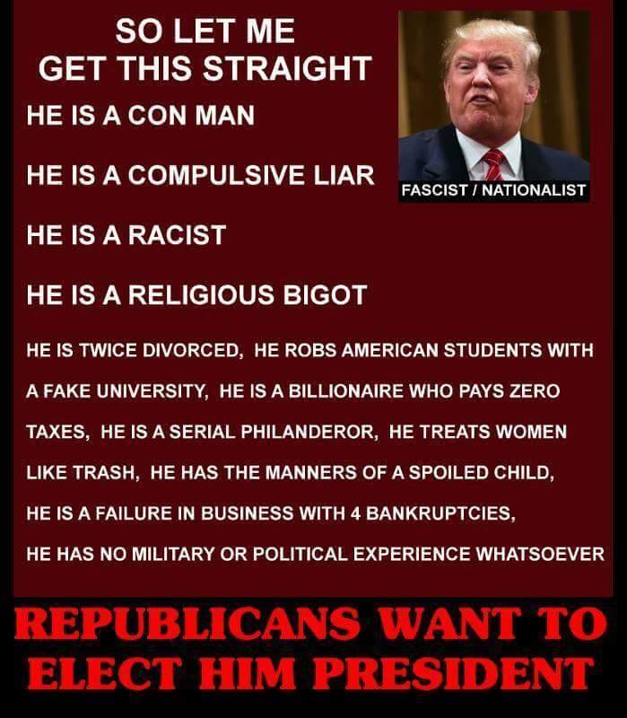 Have Republicans lost their minds?
Vote Blue
