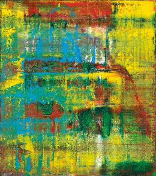 This painting by Gerhard #Richter, titled ‘Abstraktes...