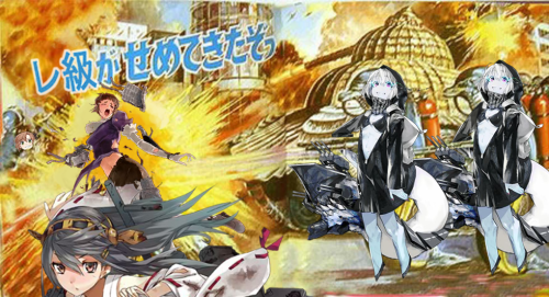 【艦これ】レ級ちゃんの顔文字AAが<(゜∀