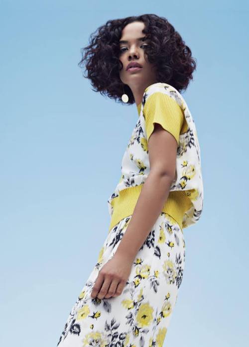 Tessa Thompson in InStyle - December 2015 by Serena Becker