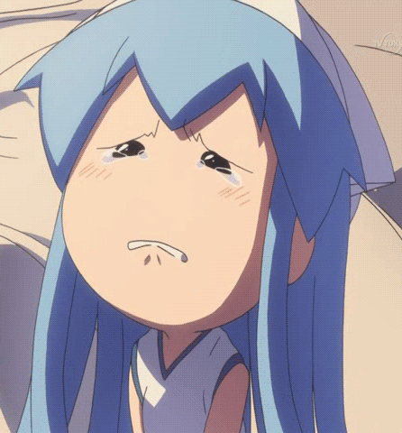 Happy cry anime gif