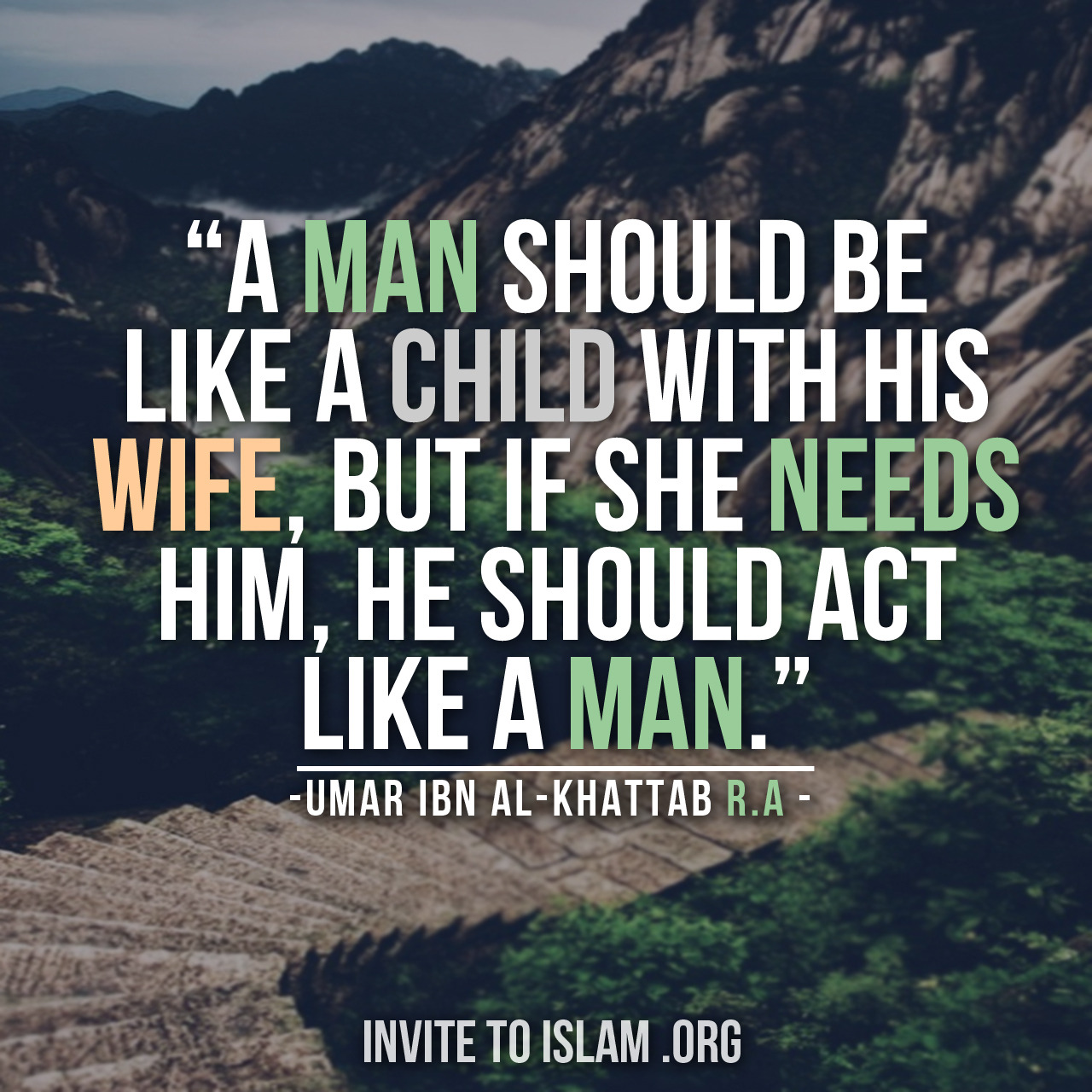 Image result for be a man to wife