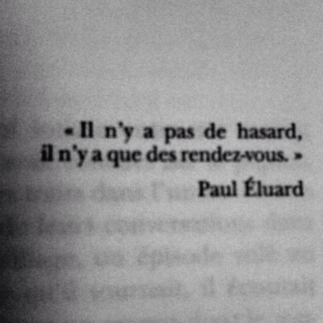 livre hasard rencontres