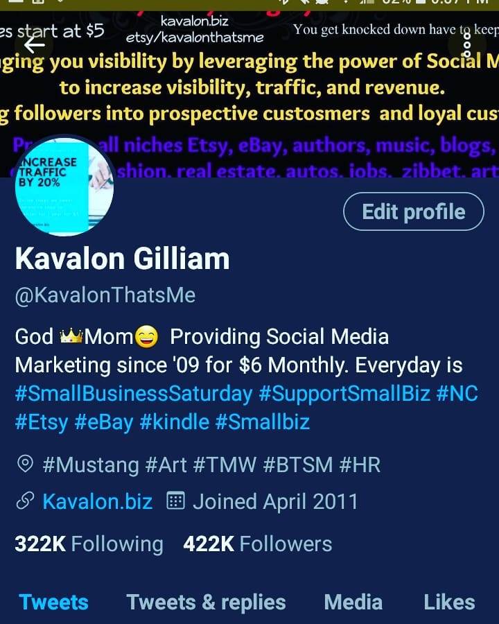 <p>10 years ago is when we began promoting. First on Twitter, then facebook, pinterest, weheartit, tumblr, blogger, Instagram, Google, wordpress etc. <br/>
°°°°°°°°°°°°°°°°°°°°°°°°°°°°°°°°°°°°°°°°°°°°°°°°°°°<br/>
Thank you for 10 years in business helping to build yours!<br/>
°°°°°°°°°°°°°°°°°°°°°°°°°°°°°°°°°°°°°°°°°°°°°°°°°°°°<br/>
#twitterpromo #facebookpromo #pinterestmarketing #wehearit #tumblr #blogger #instagramstories #google #wordpress #poshmark #mercari #kavalon #kavalongilliam #kavalonthatsme #10years #needmarketing #paris #harnettcounty #fortbragg #springlake #broadwaync #Broadway #pinehurstnc #boonenc #buiescreek #aberdeen (at Aberdeen, North Carolina)<br/>
<a href="https://www.instagram.com/p/BpkxqcnFke4/?utm_source=ig_tumblr_share&igshid=1pi717862nncb" target="_blank">https://www.instagram.com/p/BpkxqcnFke4/?utm_source=ig_tumblr_share&igshid=1pi717862nncb</a></p>