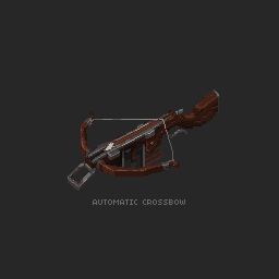 Automatic crossbow I did for a project 2D