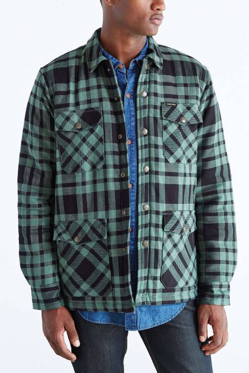 north face flannel shirt jacket