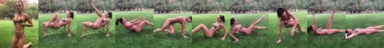 chillibeer:  thelastgravewalker:Whitney Johns- bikini workout