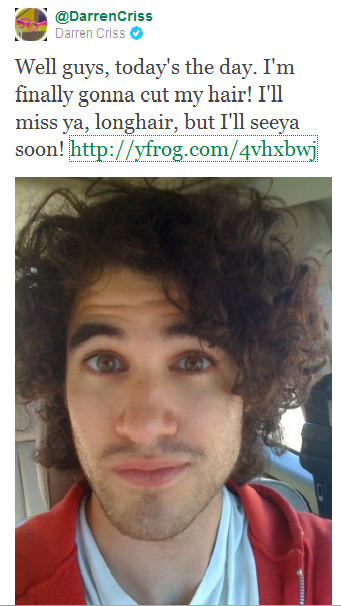 alsiber - Darren Appreciation Thread: General News about Darren for 2017 - Page 10 Tumblr_ln2pb4TbTq1qhnohv