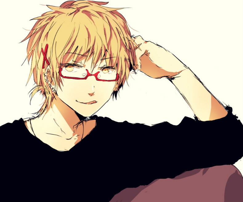 Anime guys with blonde hair