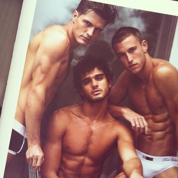 Diego, Marlon, and Rodrigo in Made In Brazil #4. (Taken with instagram)
