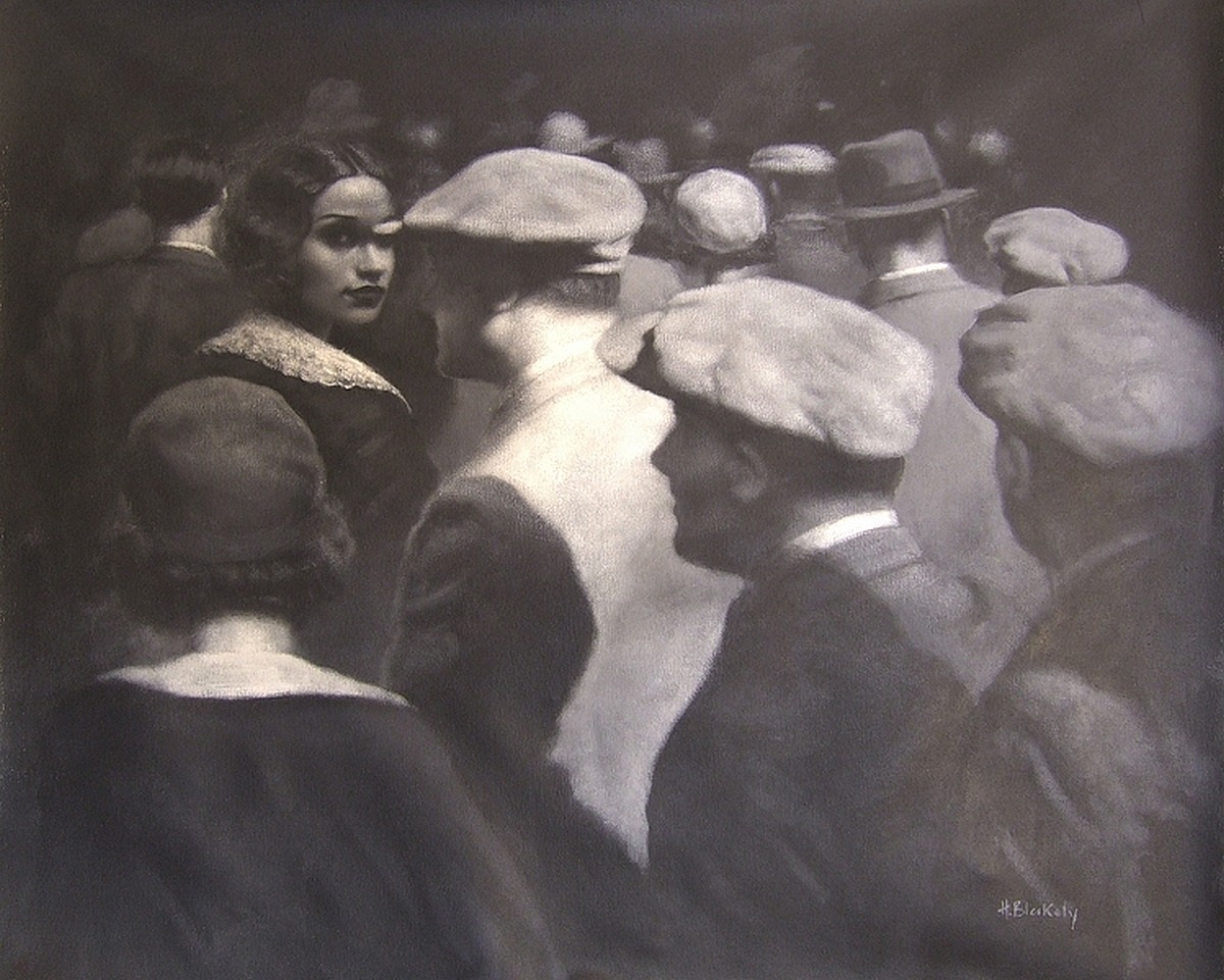 ymutate:“ Hamish Blakely, A Face in the Crowd, found artistsandart.org”