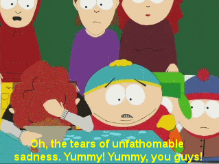 Image result for cartman scott tenorman tears gif
