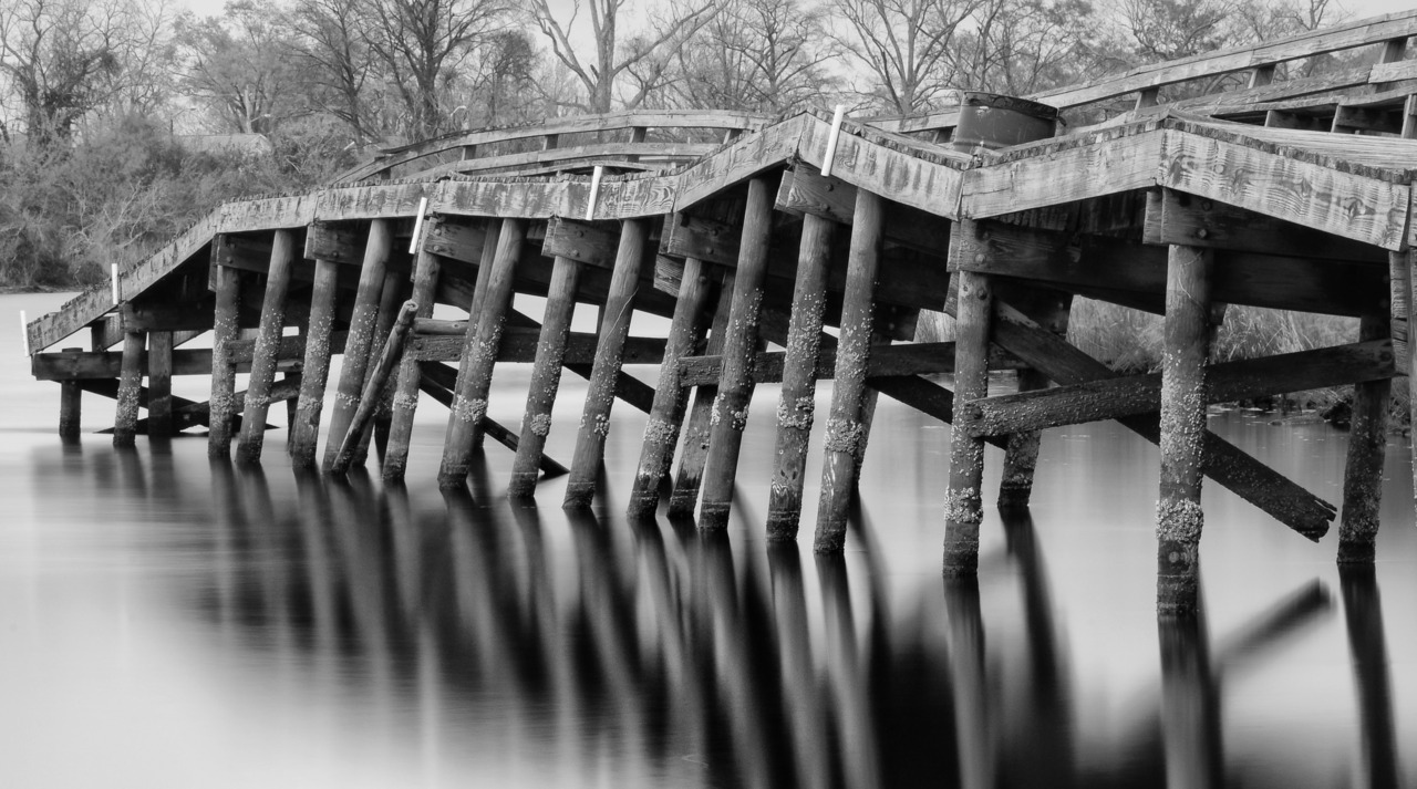 Jagged Pier New Bern, NC This fishing pier, located in Lawson Creek Park Photographer New Bern Photographer New Bern Jagged Pier New Bern, NC This fishing pier, located in Lawson Creek Park