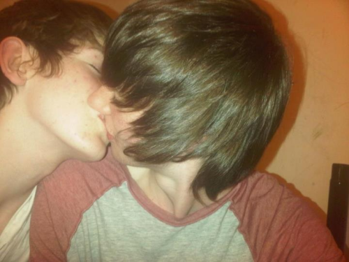 ohlookitshimagain: “ Sorry, I’m gonna bore you with another photo of me and my boyfriend (on the left) :3 ♥ ”