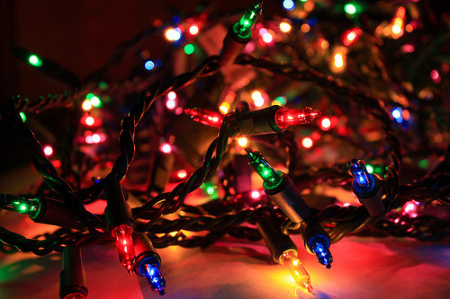 Image result for christmas lights tumblr