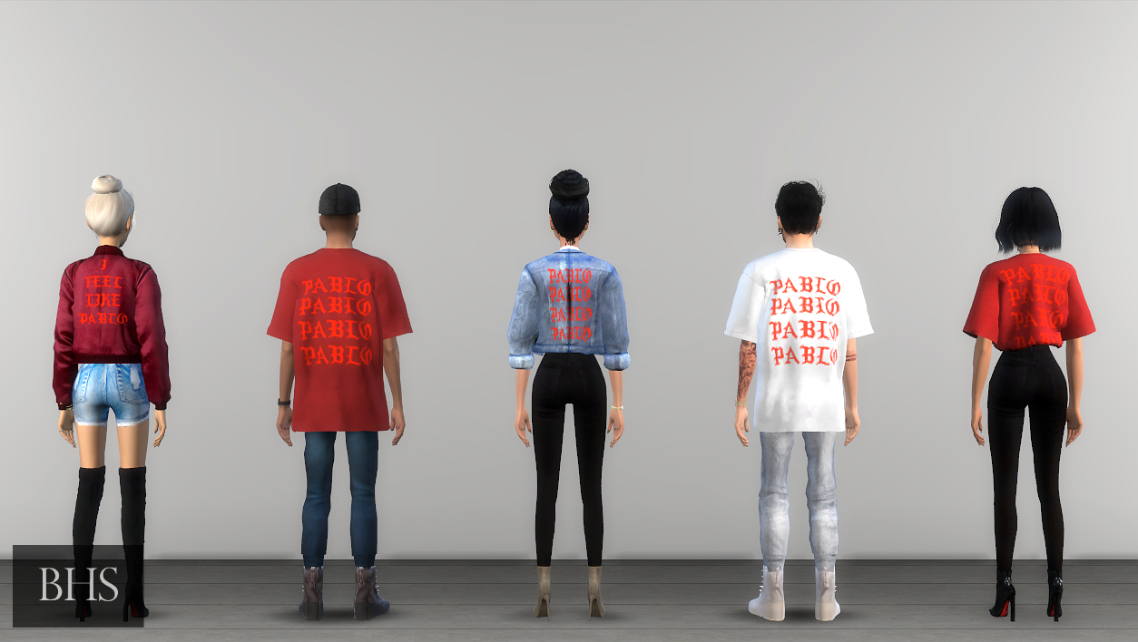 the life of pablo merch