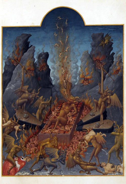 amorbidwitch:Hell, Limbourg Brothers; 1416From “Très Riches...