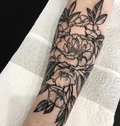 flower tattoo tumblr