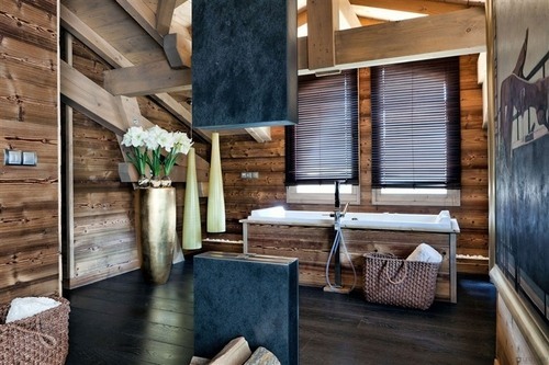 Visite d\'un chalet éclectique dans les Alpes - Espaces à Rêver Visite d\'un chalet éclectique dans les Alpes - Espaces à Rêver