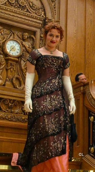 Image result for titanic rose dinner dress