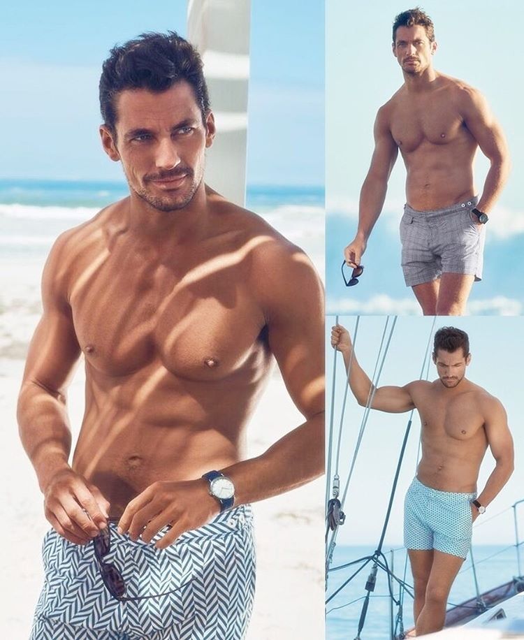 marks and spencer david gandy swim shorts