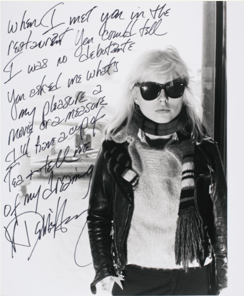 Norman — design-is-fine: Debbie Harry, autograph...